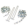 Lithonia Lighting 1 in. H X 4 in. W X 4 in. L Fixture Chain Hangers