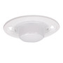 ETI 1.33 in. H X 4.72 in. W X 4.72 in. L White Ceiling Light