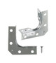 Ace 2-1/2 in. H X 3.75 in. W X 2-1/2 in. D Zinc Outside Corner Brace