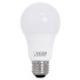 Feit A19 E26 (Medium) LED Bulb Bright White 60 Watt Equivalence 4 pk