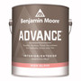 Benjamin Moore Advance High-Gloss Base 4 Paint Exterior and Interior 1 gal