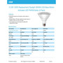 Feit LED Smart PAR38 E26 (Medium) LED Motion Activated Bulb Daylight 120 Watt Equivalence 2 pk