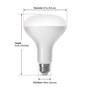 Feit Smart Home BR30 E26 (Medium) Smart-Enabled LED Bulb Color Changing 65 Watt Equivalence 1 pk