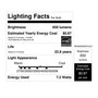 Feit LED BR30 E26 (Medium) LED Light Bulb Tunable White/Color Changing 65 Watt Equivalence 2 pk
