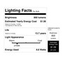 Feit LED Intellibulb A21 E26 (Medium) LED Light Bulb Soft White 60 Watt Equivalence 1 pk