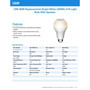 Feit LED Smart A19 E26 (Medium) LED Speaker Bulb Bright White 60 Watt Equivalence 1 pk