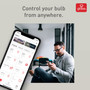 Globe Electric Wi-Fi Smart Home A19 E26 (Medium) LED Bulb Tunable White 60 Watt Equivalence 1 pk