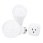 Globe Electric A19 E26 (Medium) Smart-Enabled LED Bulb Kit Tunable White 60 Watt Equivalence 3 pk