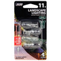 Feit 11 W T5 Landscape and Low Voltage Incandescent Bulb Wedge Soft White 4 pk