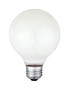 Westinghouse 25 W G25 Globe Incandescent Bulb E26 (Medium) White 1 pk