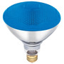 Westinghouse 100 W E26 Reflector Incandescent Bulb E26 (Medium) Blue 1 pk