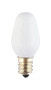 Westinghouse 4 W C7 Specialty Incandescent Bulb E12 (Candelabra) White 2 pk