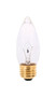 Satco 40 W B10 Specialty Incandescent Bulb E26 (Medium) Soft White 2 pk