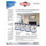 Richard's Paint Rich Wall Flat Ceiling White White Base Ceiling Paint Interior 5 gal