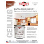 Richard's Paint Rich Classic Flat Ceiling White Water-Based Ceiling Paint Interior 1 gal