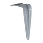 Hampton Gray Steel Shelf Bracket 18 Ga. 4x6 in. L 100 lb