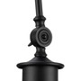 Globe Electric Aedan 1-Light Black Wall Sconce