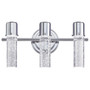 Westinghouse 3 Chrome Gray Wall Sconce
