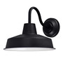 Westinghouse Academy 1-Light Textured Black Wall Sconce