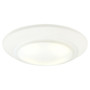 Westinghouse White 5.5 in. W Steel LED Canless Recessed Downlight 15 W
