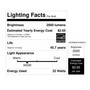 Feit Enhance Bright White 5-6 in. W Aluminum LED Dimmable Recessed Downlight 22 W