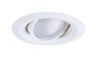 Halo E-Series Matte White 5 in. W Plastic Recessed Lighting Gimbal