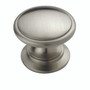 Amerock Allison Round Furniture Knob 1-1/4 in. D 28.702 mm Brushed Nickel 1 pk