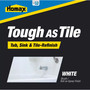 Homax Tough As Tile Gloss White Tub and Tile Refinishing Kit Interior 26 oz