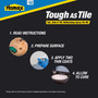 Homax Tough As Tile Gloss White Bathtub and Tile Refinishing Kit 32 oz