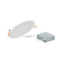 Sylvania TruWave White Disklight Retrofit Kit in. W LED Canless Recessed Downlight 16 W