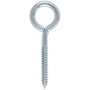 Hampton 7/16 in. X 5-1/4 in. L Zinc-Plated Steel Lag Thread Eyebolt