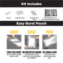 Rust-Oleum RockSolid High-Gloss Brilliant Blue Garage Floor Coating Kit 70 oz
