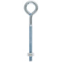 Hampton 1/4 in. X 4 in. L Zinc-Plated Steel Eyebolt Nut Included