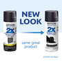 Rust-Oleum Painter's Touch 2X Ultra Cover Flat Black Paint+Primer Spray Paint 12 oz