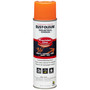 Rust-Oleum Industrial Choice Fluorescent Orange Inverted Marking Paint 17 oz