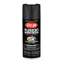 Krylon Fusion All-In-One Satin Black Paint+Primer Spray Paint 12 oz