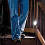 Mr. Beams Motion-Sensing Battery Powered LED Dark Brown Stair Light