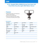 Feit LED Motion-Sensing Solar Powered LED Bronze Security Floodlight
