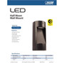 Feit LED Dusk to Dawn Hardwired LED Bronze Security Light