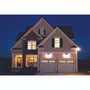 Halo Motion-Sensing Hardwired LED Bronze Floodlight