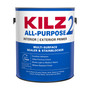 KILZ White Flat Water-Based Acrylic Stain Blocking Primer 1 gal