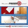 Zinsser B-I-N White Flat Shellac-Based Primer and Sealer 1 qt