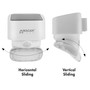 Wagan Tech Motion-Sensing Solar Powered LED White Security Wall Light