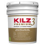 KILZ Premium White Flat Water-Based Stain Blocking Primer 5 gal