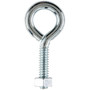 Hampton 3/16 in. X 1-1/2 in. L Zinc-Plated Steel Eyebolt Nut Included