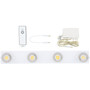 Rite Lite 15.75 in. L White Battery Powered LED Smart-Enabled Strip Light 200 lm