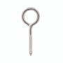 Hampton 3/8 in. X 4-1/2 in. L Stainless Stainless Steel Lag Thread Eyebolt