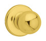 Kwikset Polo Polished Brass Passage Door Knob Right or Left Handed
