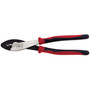 Klein Tools 9.8 in. Crimping / Cutting Tool Black/Red