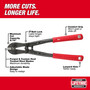 Milwaukee 14 in. Bolt Cutter Black/Red 1 pk